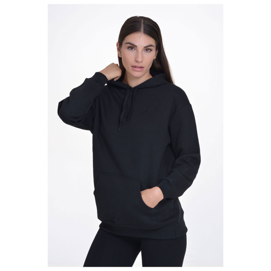 Target Γυναικείο φούτερ Long Hoodie Fleece Target Γυναικείο φούτερ Long Hoodie Fleece